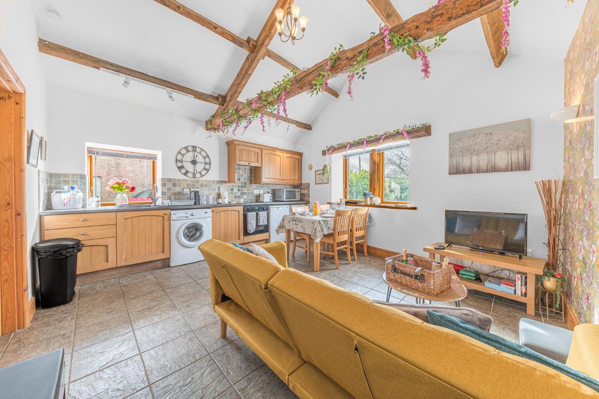 The Byre, Melmerby Gamblesby Esterno foto